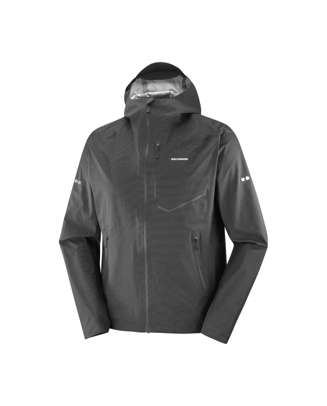 Univerzálna bežecká bunda Salomon S/LAB BTI INFINITE JKT M Deep Black