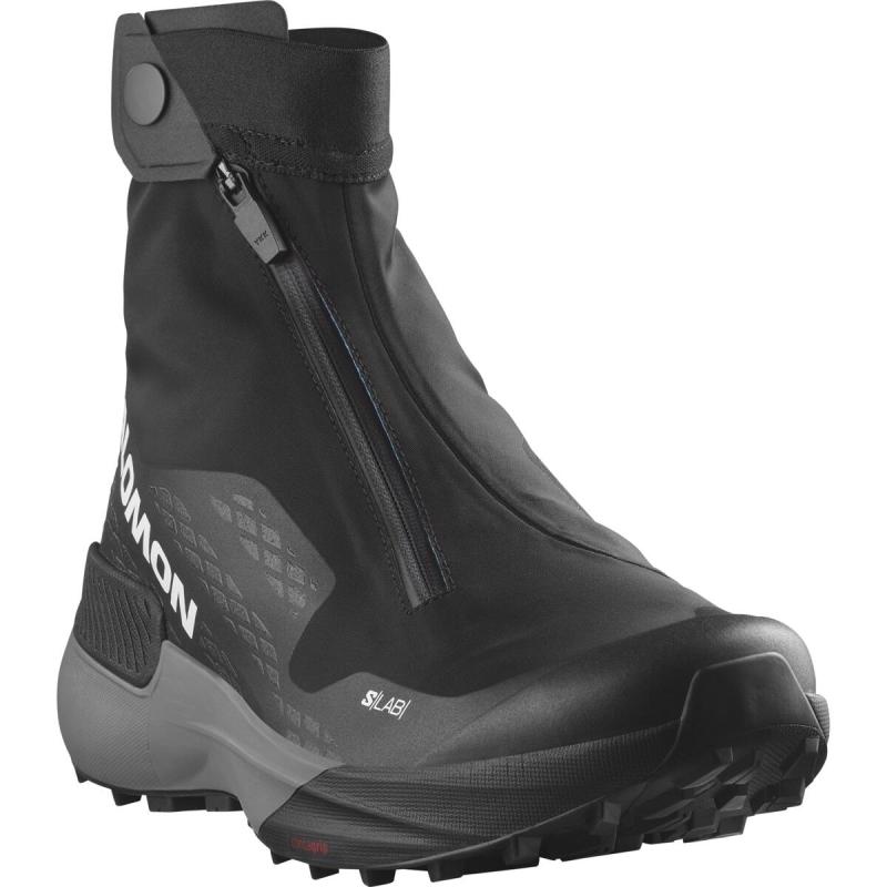 Bežecká obuv Salomon S/LAB GENESIS SPINE Black/Pewter/Tr