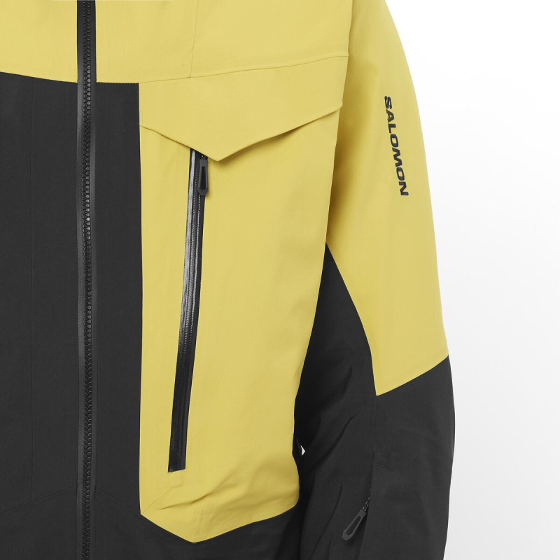 Pánska bunda SALOMON MOON PATROL GTX JKT M CRESS GREEN/DEEP B 5