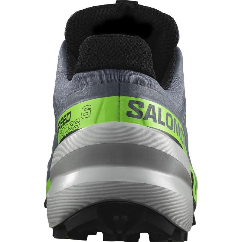 Pánska trailová obuv Salomon SPEEDCROSS 6 GTX Flint / Green / Black