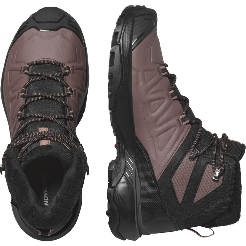 Dámska zimná obuv Salomon X ULTRA SNOWPILOT WP W Black / Pepper 5