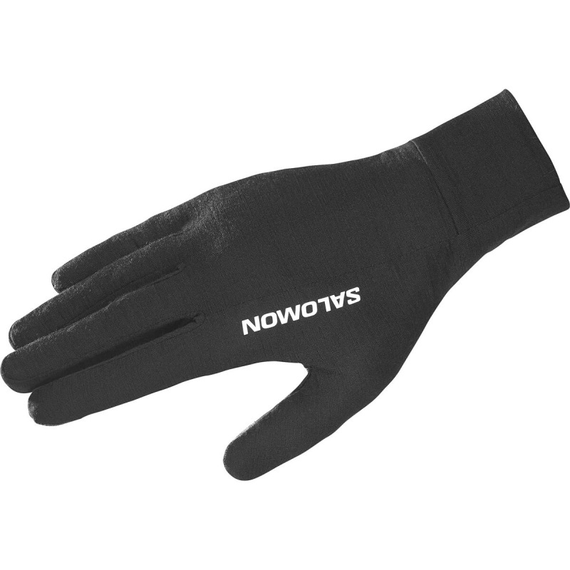 Rukavice Salomon MERINO GLOVES U DEEP BLACK