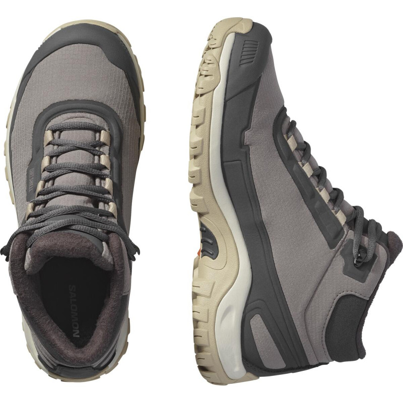 Dámska zimná obuv Salomon SHELTER CS WP W Black / Ebony / Wine Tasting 5