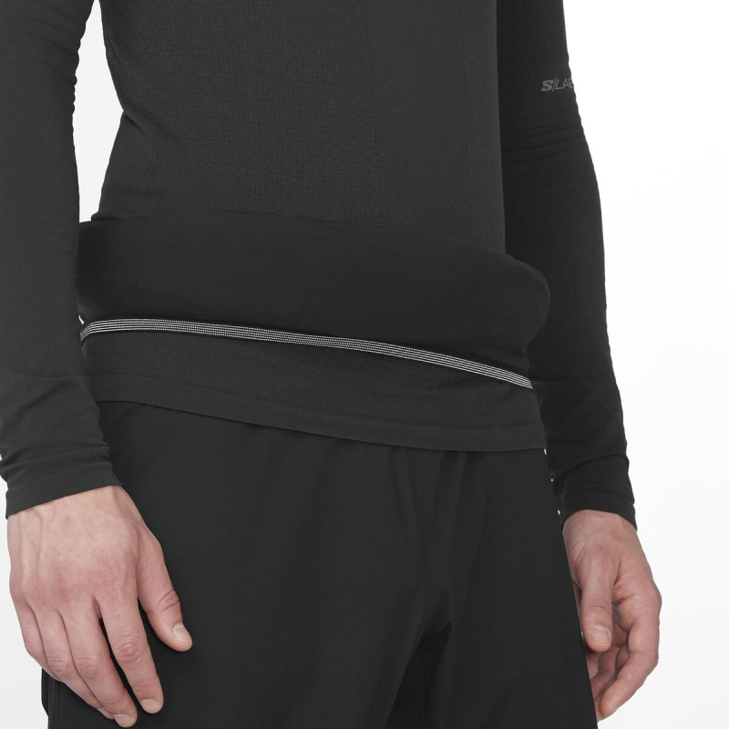 Univerzálna bežecká bunda Salomon S/LAB ULTRA HYBRID JKT U Deep Black 5