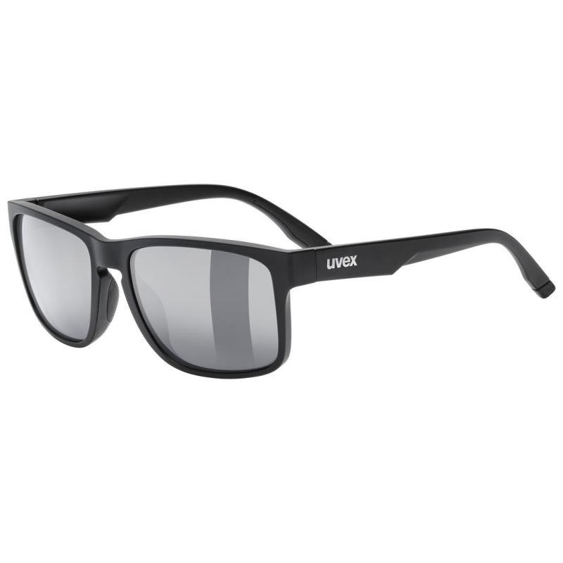 Slnečné okuliare UVEX POISE POLAVISION black matt/smoke s3