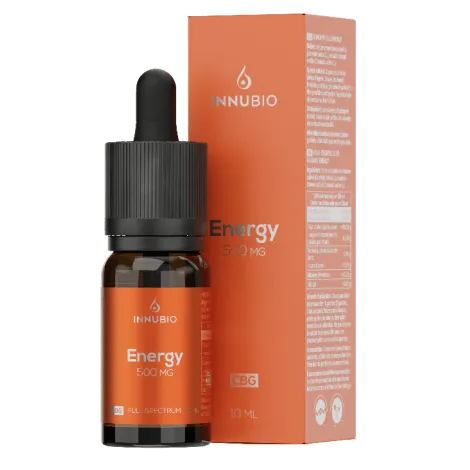 Konopný olej Innubio Energy 500 mg (5%) CBG