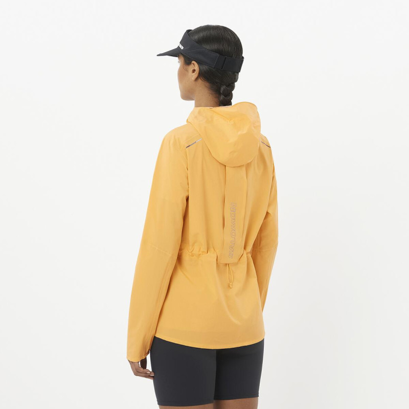 Dámska bežecká bunda Salomon BONATTI TRAIL JKT W WARM APRICOT 4