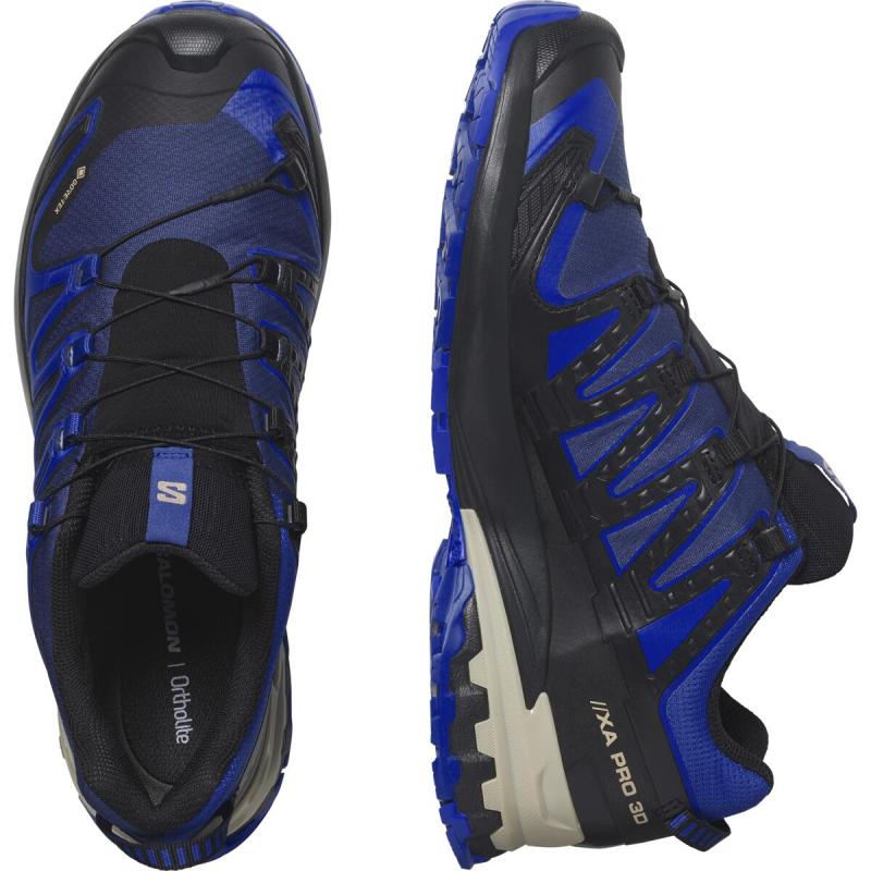 Pánska trailová obuv Salomon XA PRO 3D V9 GTX Bluepr/Surf W/Lapi