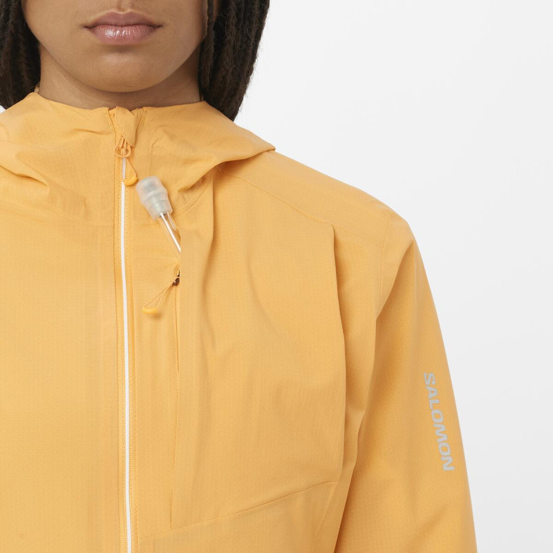 Dámska bežecká bunda Salomon BONATTI TRAIL JKT W WARM APRICOT 7