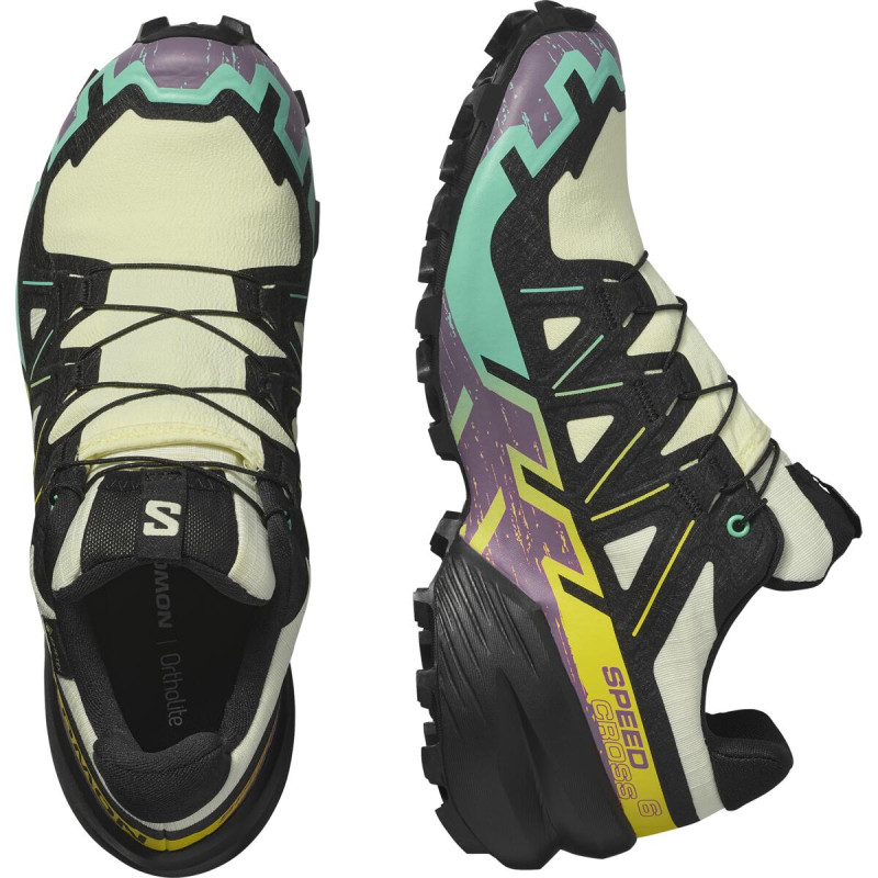 Dámska trailová obuv Salomon Obuv SPEEDCROSS 6 GTX W Tyello/Black/Wat 5
