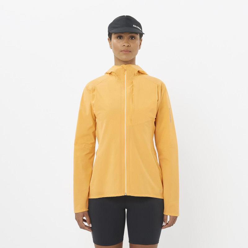 Dámska bežecká bunda Salomon BONATTI TRAIL JKT W WARM APRICOT 3