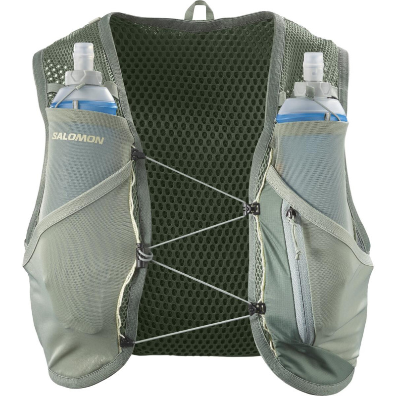 Bežecký batoh Salomon ACTIVE SKIN 8 SET Laurel Wreath/Lily Pad