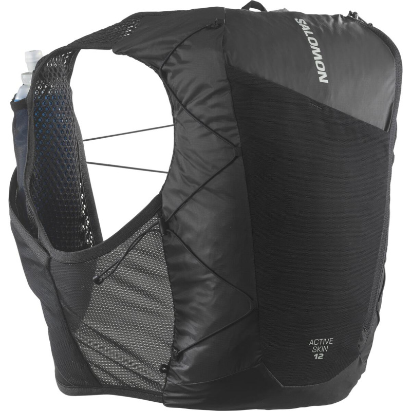 Bežecký batoh Salomon ACTIVE SKIN 12 SET Black / Metal