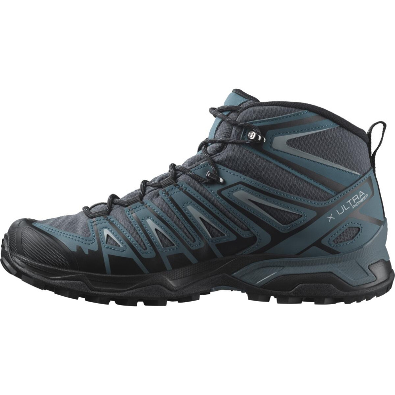 Pánska outdoorová obuv Salomon X ULTRA PIONEER MID GTX Ebony / Star