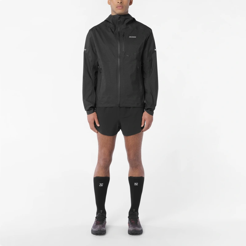 Univerzálna bežecká bunda Salomon S/LAB BTI INFINITE JKT M Deep Black 2