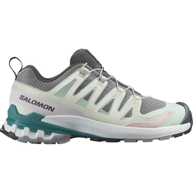 Dámska trailová obuv Salomon XA PRO 3D V9 W Gull/White/Bleaaq