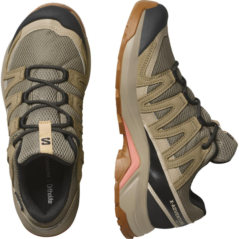 Dámska outdoorová obuv Salomon X-ADVENTURE RECON GTX W Flcn/Dsrtan 4