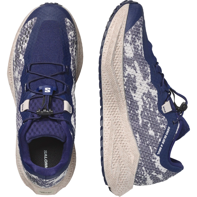 Pánska univerzálna bežecká obuv Salomon AERO GLIDE 4 GRVL Maritime Blue / Silver Cloud 5