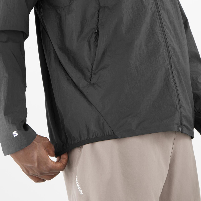 Bežecká bunda Salomon SHKout FLY JKT M Deep Black 3
