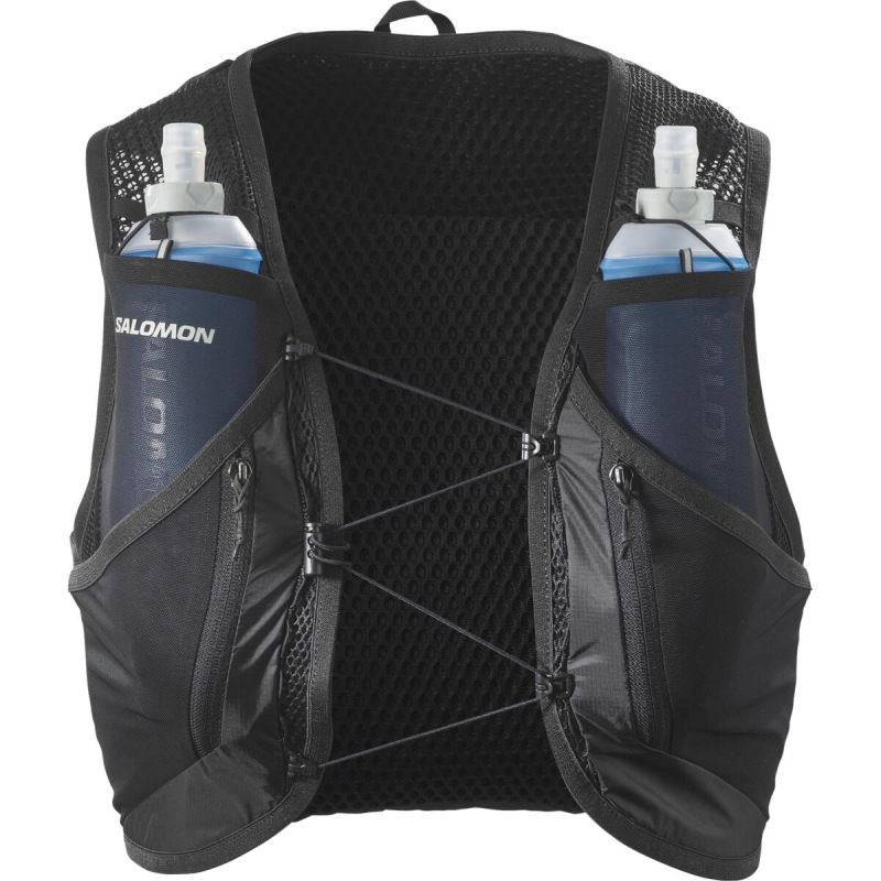 Bežecký batoh Salomon ACTIVE SKIN 12 SET Black / Metal 1