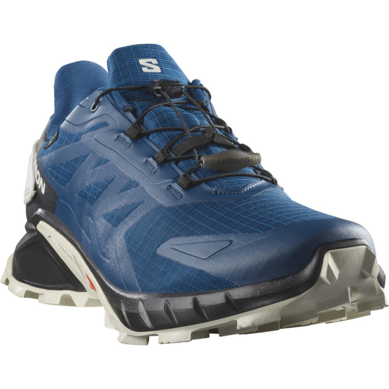 Pánska bežecká obuv Salomon SUPERCROSS 4 GTX Poseid/Black/LunRo 1