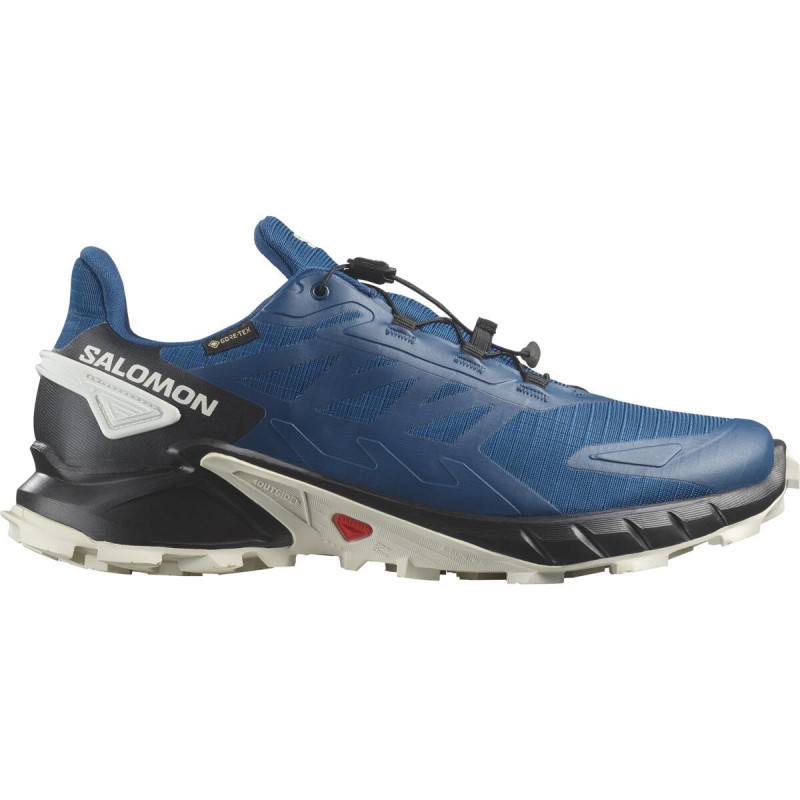 Pánska bežecká obuv Salomon SUPERCROSS 4 GTX Poseid/Black/LunRo