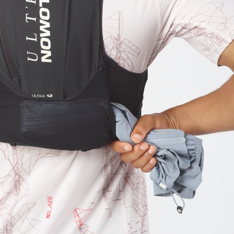 Bežecký Batoh Salomon S/LAB ULTRA 12 SET BLACK 7