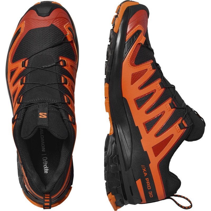 Pánska trailová obuv Salomon XA PRO 3D V9 GTX Chert/Black/Redora 5