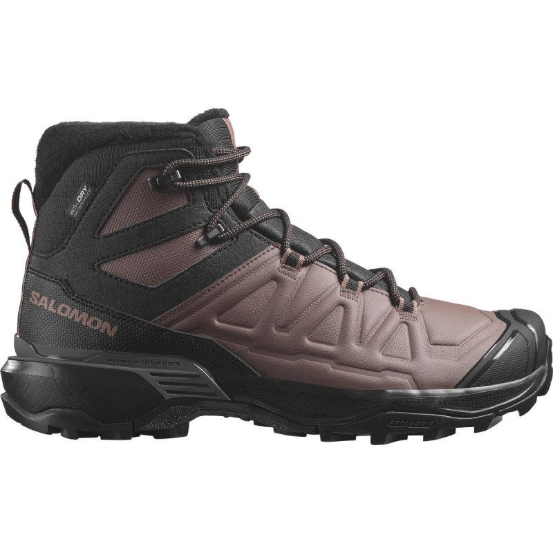 Dámska zimná obuv Salomon X ULTRA SNOWPILOT WP W Black / Pepper