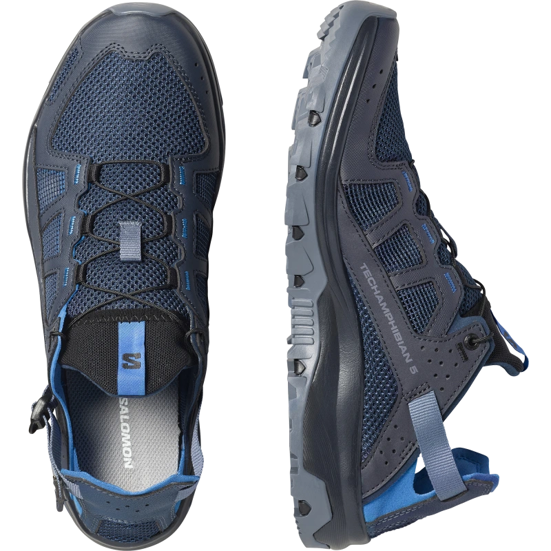 Pánska outdoorová obuv Salomon TECHAMPHIBIAN 5 Spellbound / Dark Navy 5