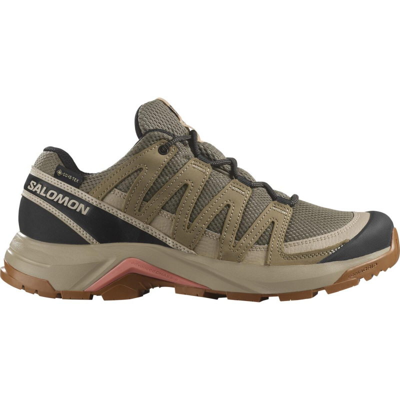 Dámska outdoorová obuv Salomon X-ADVENTURE RECON GTX W Flcn/Dsrtan