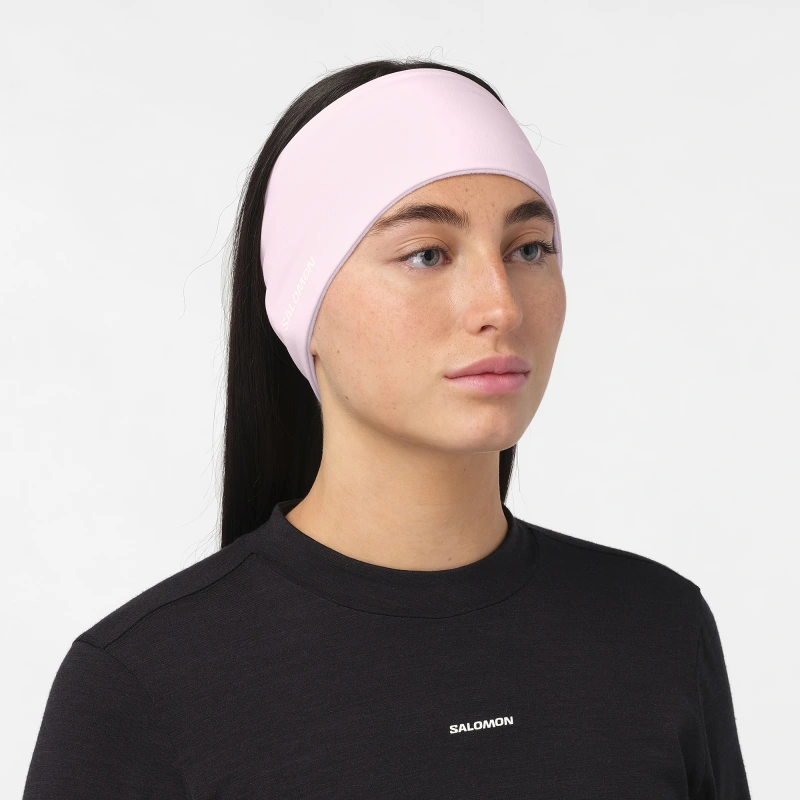 Čelenka Salomon RUN TECH HEADBAND U ICY PINK 1