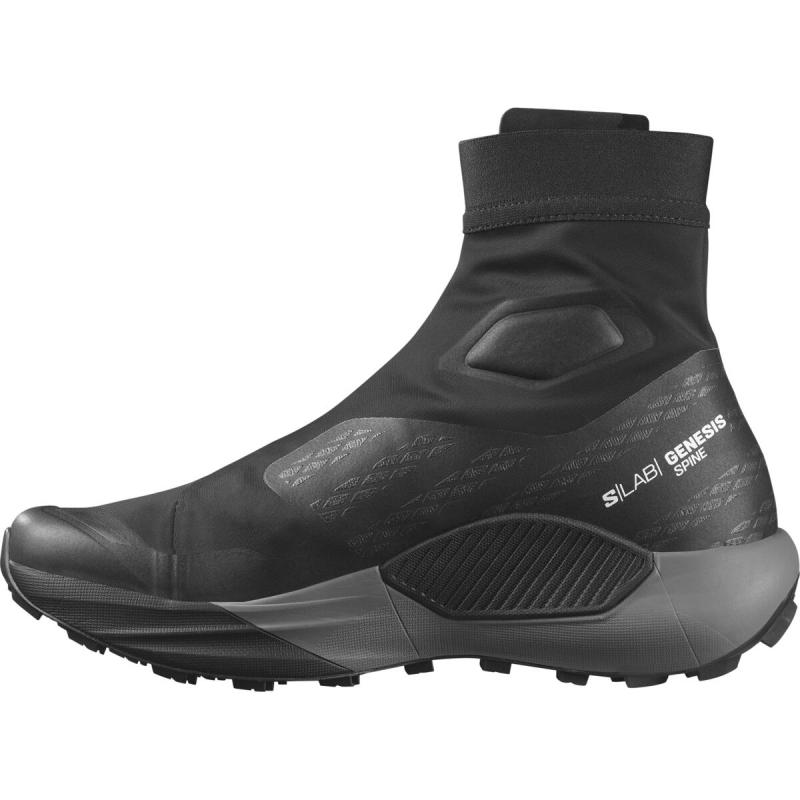 Bežecká obuv Salomon S/LAB GENESIS SPINE Black/Pewter/Tr