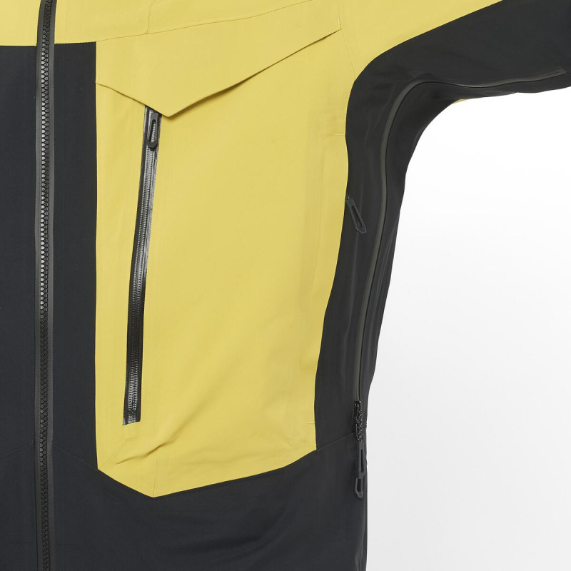 Pánska bunda SALOMON MOON PATROL GTX JKT M CRESS GREEN/DEEP B 7