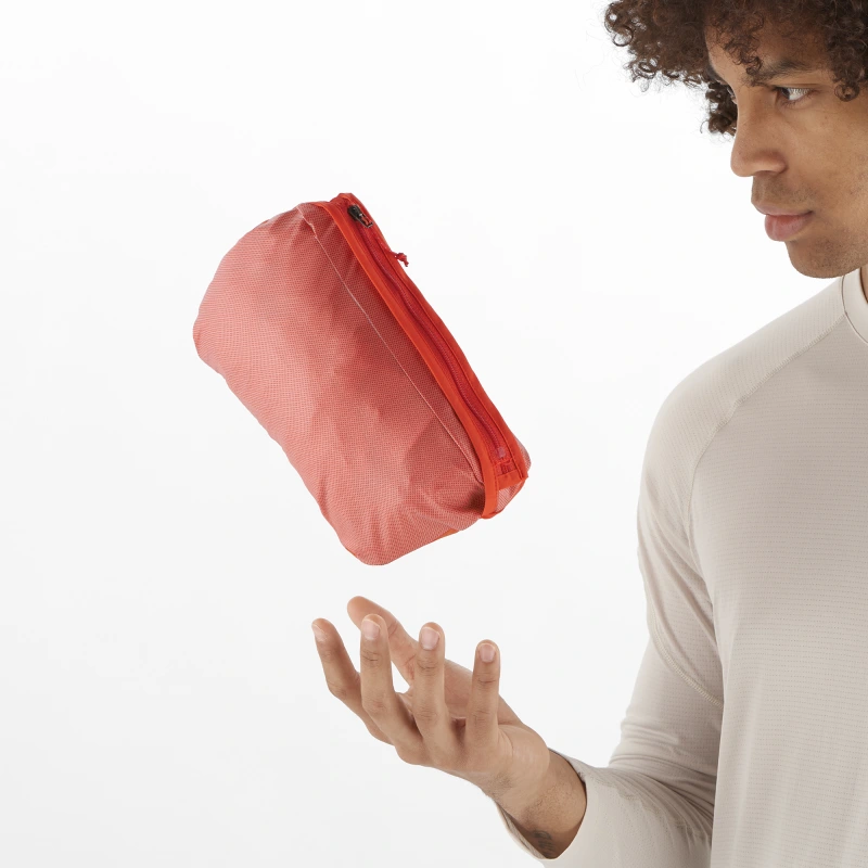 Bežecká bunda Salomon BONATTI TRAIL JKT M CHERRY TOMATO 8