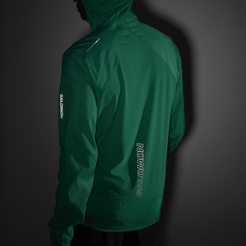 Bežecká bunda Salomon CROSS WIND JKT M PARAKEET 5