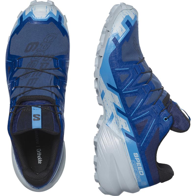 Pánska trailová obuv Salomon SPEEDCROSS 6 GTX Bluepr/Ibizbl/Quar