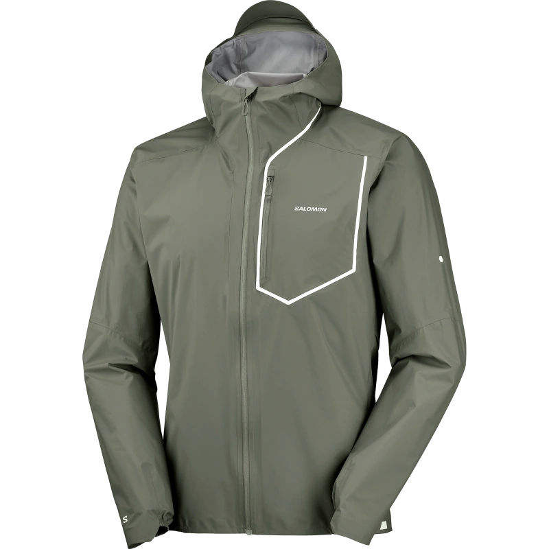 Bežecká bunda Salomon BONATTI PRO JKT M CASTOR GRAY