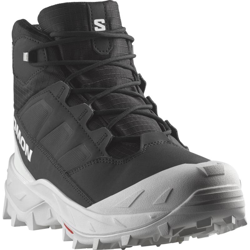 Pánska zimná obuv Salomon CROSSTRAK WP Black/Black/White