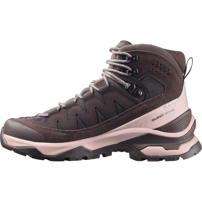 Dámska turistická obuv Salomon QUEST ECHO GTX W Black Coffee / Shadow Gray 4