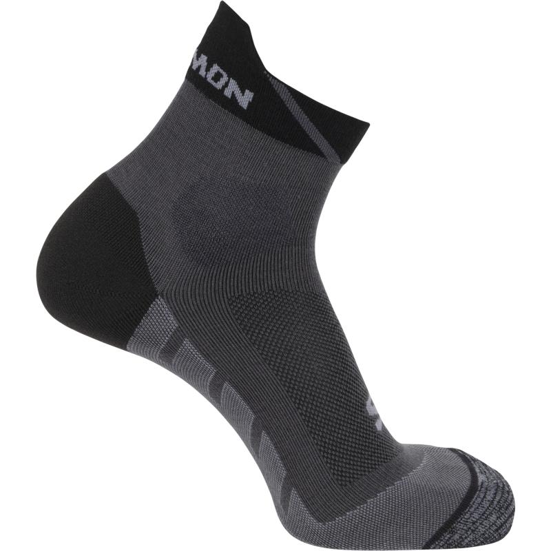 Bežecké ponožky Salomon SPEEDCROSS ANKLE Black / Magnet / Quarry
