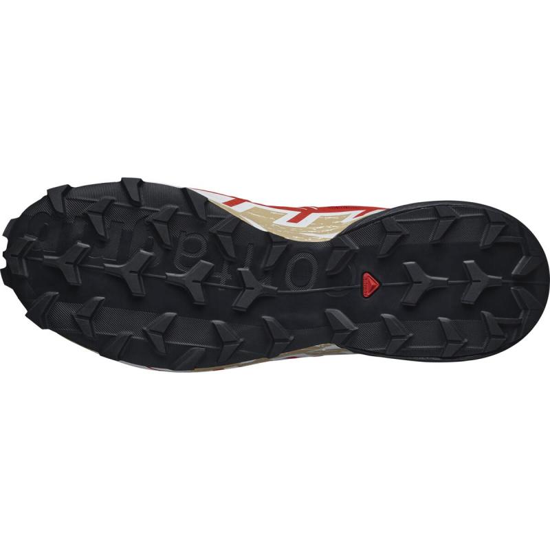 Pánska trailová obuv Salomon SPEEDCROSS 6 Fiery Red/Black/Safari