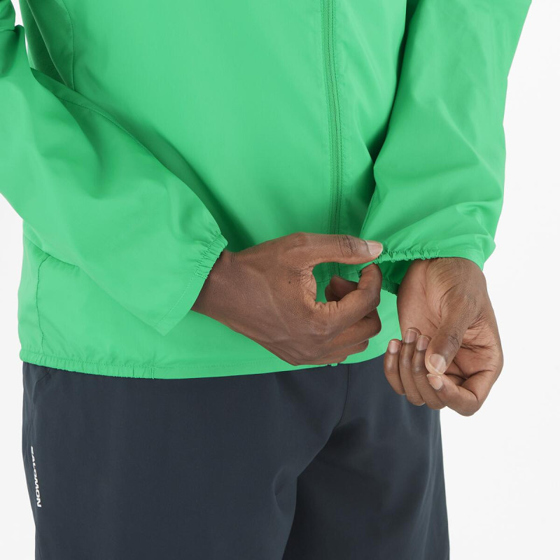 Bežecká bunda Salomon CROSS WIND JKT M PARAKEET 4