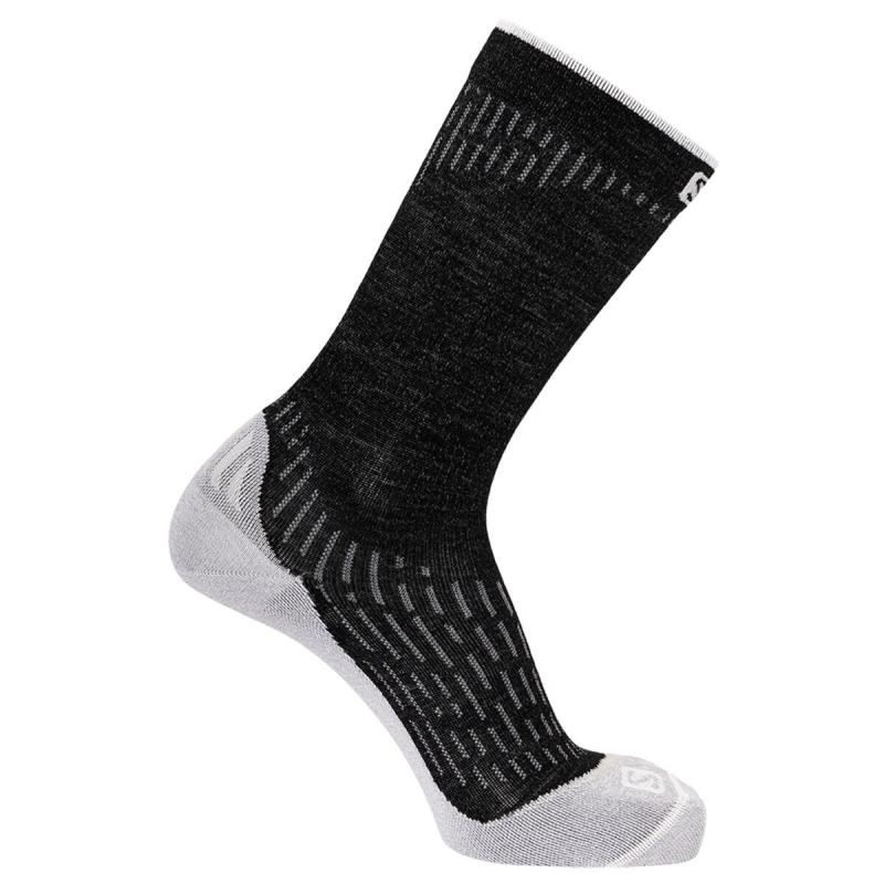 Ponožky Salomon ULTRA CREW Black