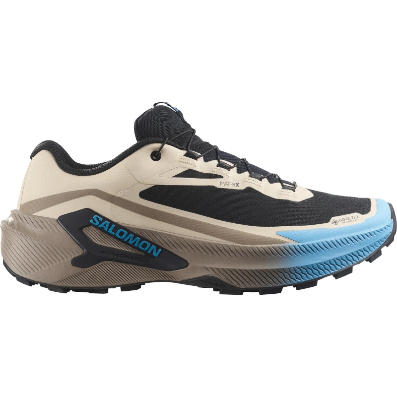Nepremokavá pánska bežecká obuv Salomon GENESIS 2 GTX Oxford Tan / Walnut