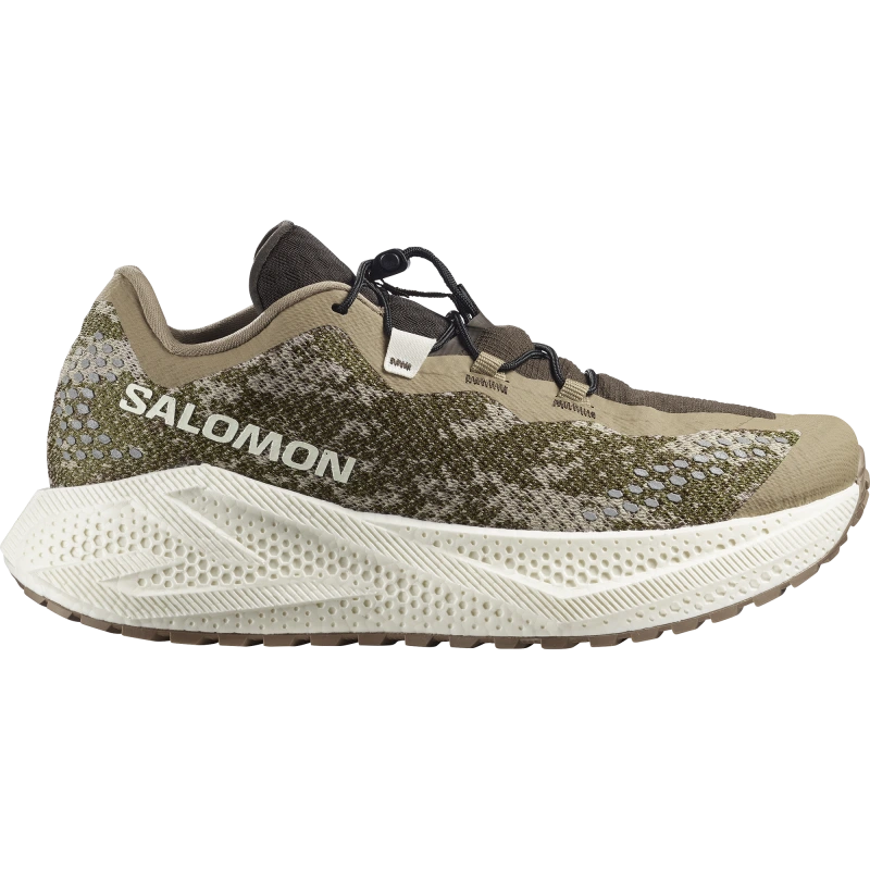 Pánska univerzálna bežecká obuv Salomon AERO GLIDE 4 GRVL Safari / Vanilla Ice