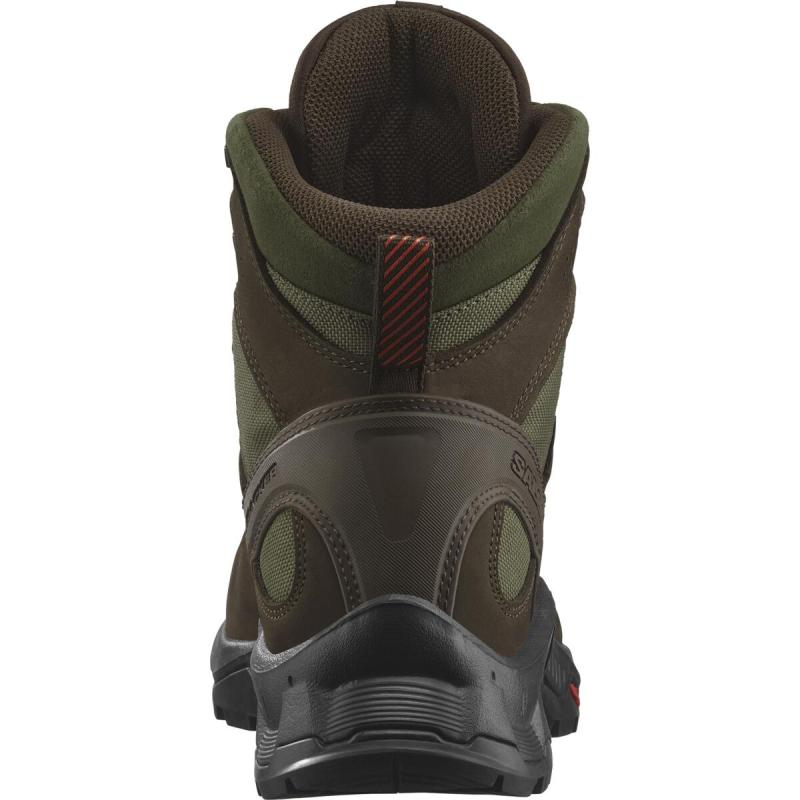 Pánska turistická obuv Salomon QUEST TRACKER GTX Earthb / Green / Black 4