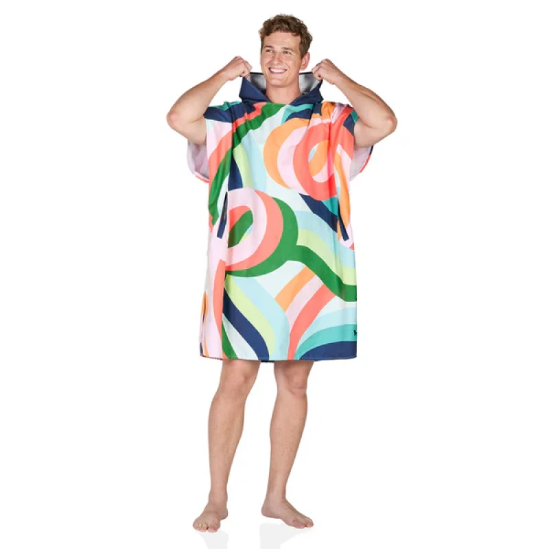 Dospelácke pončo Dock and Bay Quickdry Hooded Poncho - Fruit Loops 2