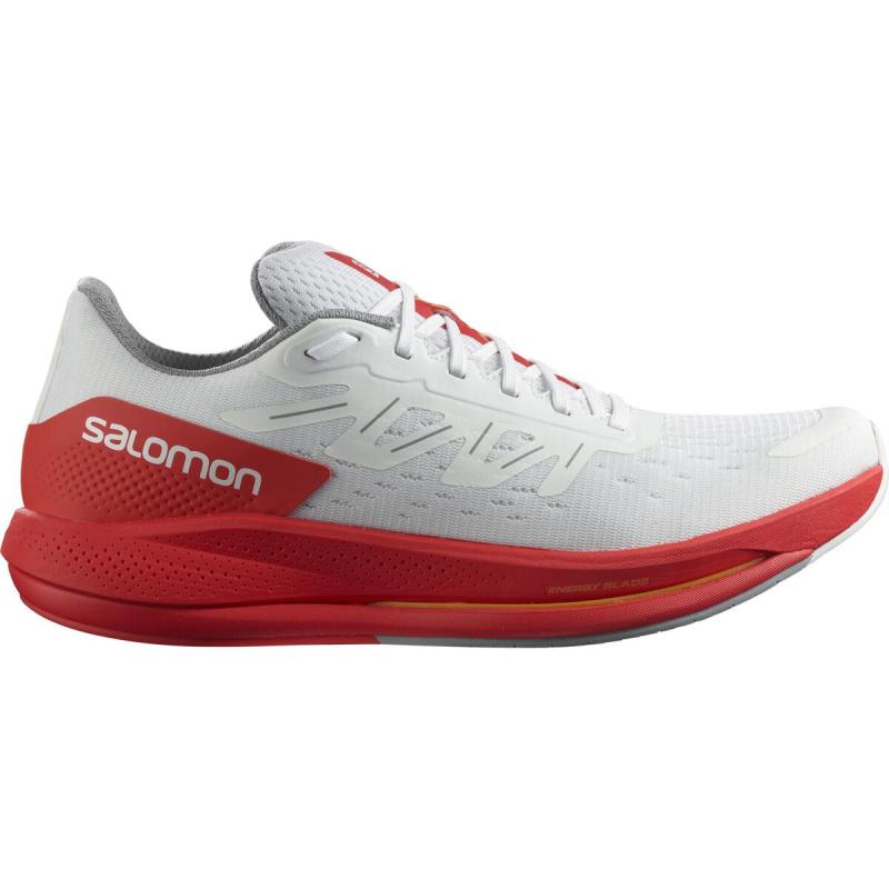 Pánska bežecká obuv Salomon SPECTUR White/Poppy Red/Blz Or