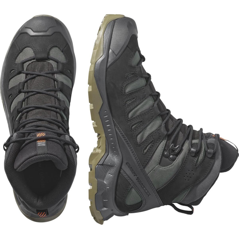 Turistická obuv Salomon QUEST TRACKER GTX Earth / Green / Black 5